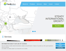 Tablet Screenshot of facilization.biz
